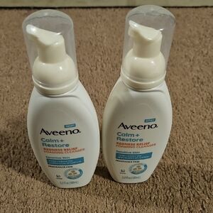 Aveeno Calm + Restore Foaming Cleanser Set